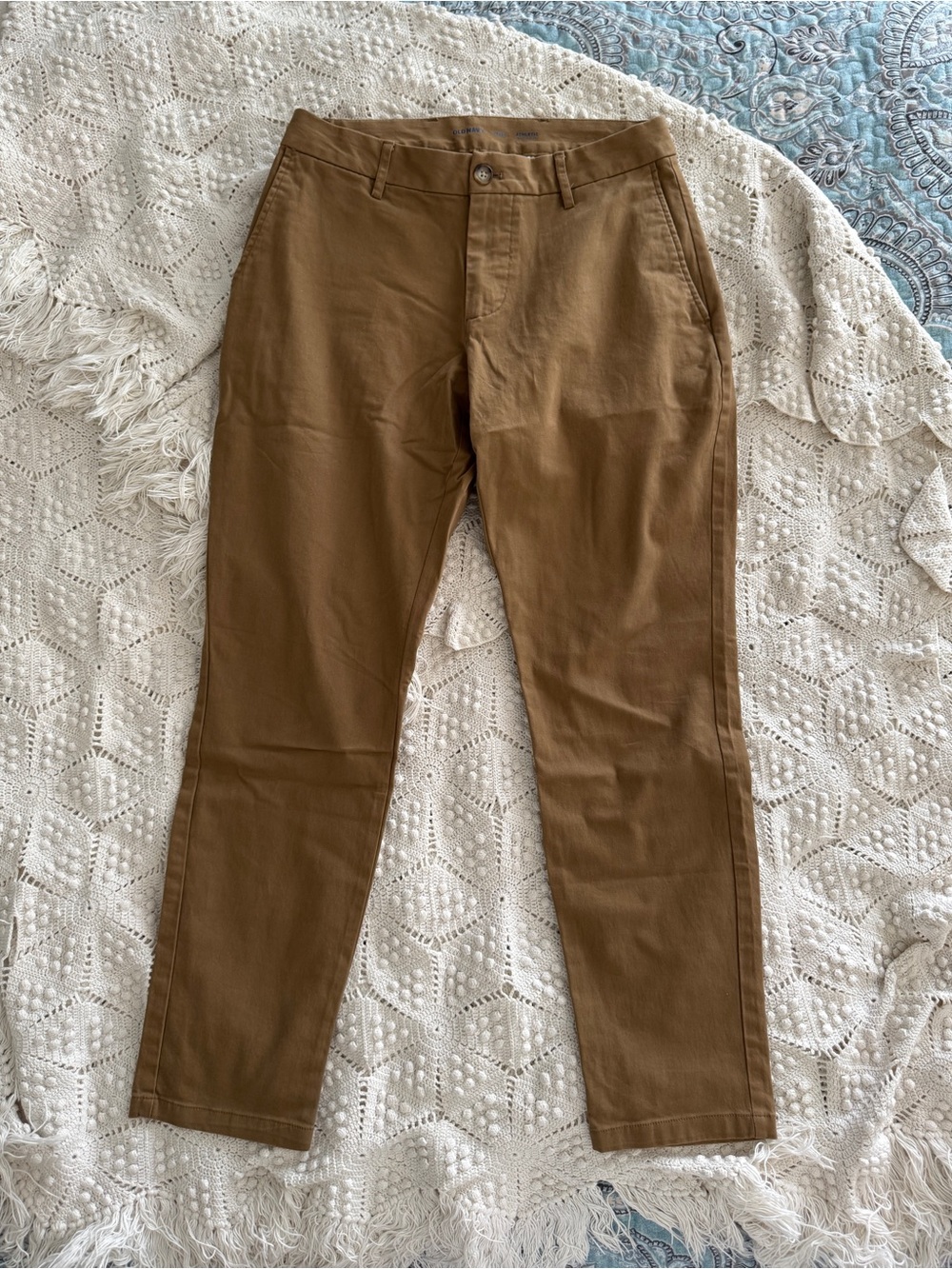 Old Navy Men's Tan Cotton Chinos